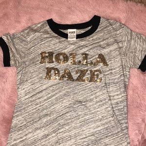 Victoria Secret Pink Holla Daze Shirt